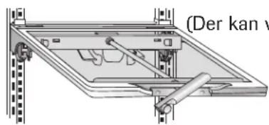 AMANA AC 2224 - Sādan genmonteres rammemonteringen: - 1