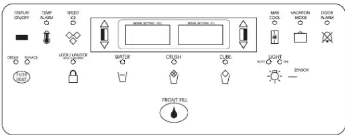 AMANA AC 2224 - Etupuolen saadot - 1