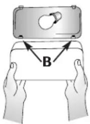 AMANA AC 2224 - Koelgedeelte, onderaan - 2