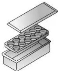 AMANA AC 2224 - Lagerkasten mit Deckel (bei manchen Modellen im Lieferumfang) - 2