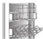 AMANA AC 2224 - Paniers inclinables de portedecongélateur (certains modèles) - 1