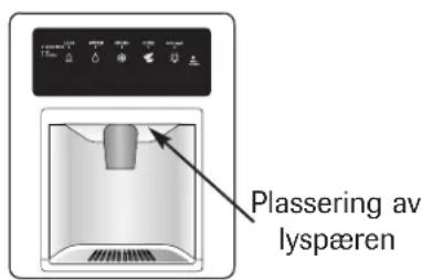 AMANA AC 2224 - Is- og vanndispenser - 1