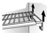 AMANA AC 2224 - Abnahme der klammermontierten Regale - 1