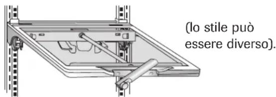 AMANA AC 2224 - Ripositionamento dell'intelaiatura: - 1