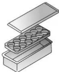 AMANA AC 2224 - Lukket oppbevaringstra (enkelte modeller) - 1