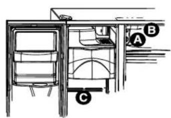 AMANA AC 2224 - Is- og vanndispenser - 2