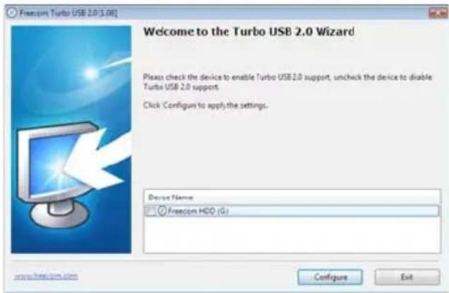 FREECOM Tough Drive 56331 - Activation du pilote Turbo-USB-2.0 - 1