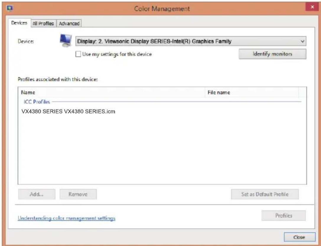 VIEWSONIC VX32112KMHD - 2-6. フライバーのインズトーリル (Windows 10 イードアフ) - 1