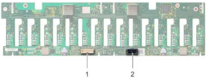 DELL PowerEdge R740 - Informations relatives au fond de panier - 1