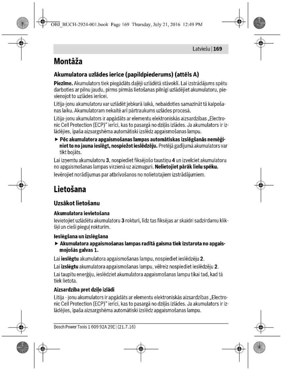 BOSCH GOP 12V28 Professional - Latviešu | 167 - 11