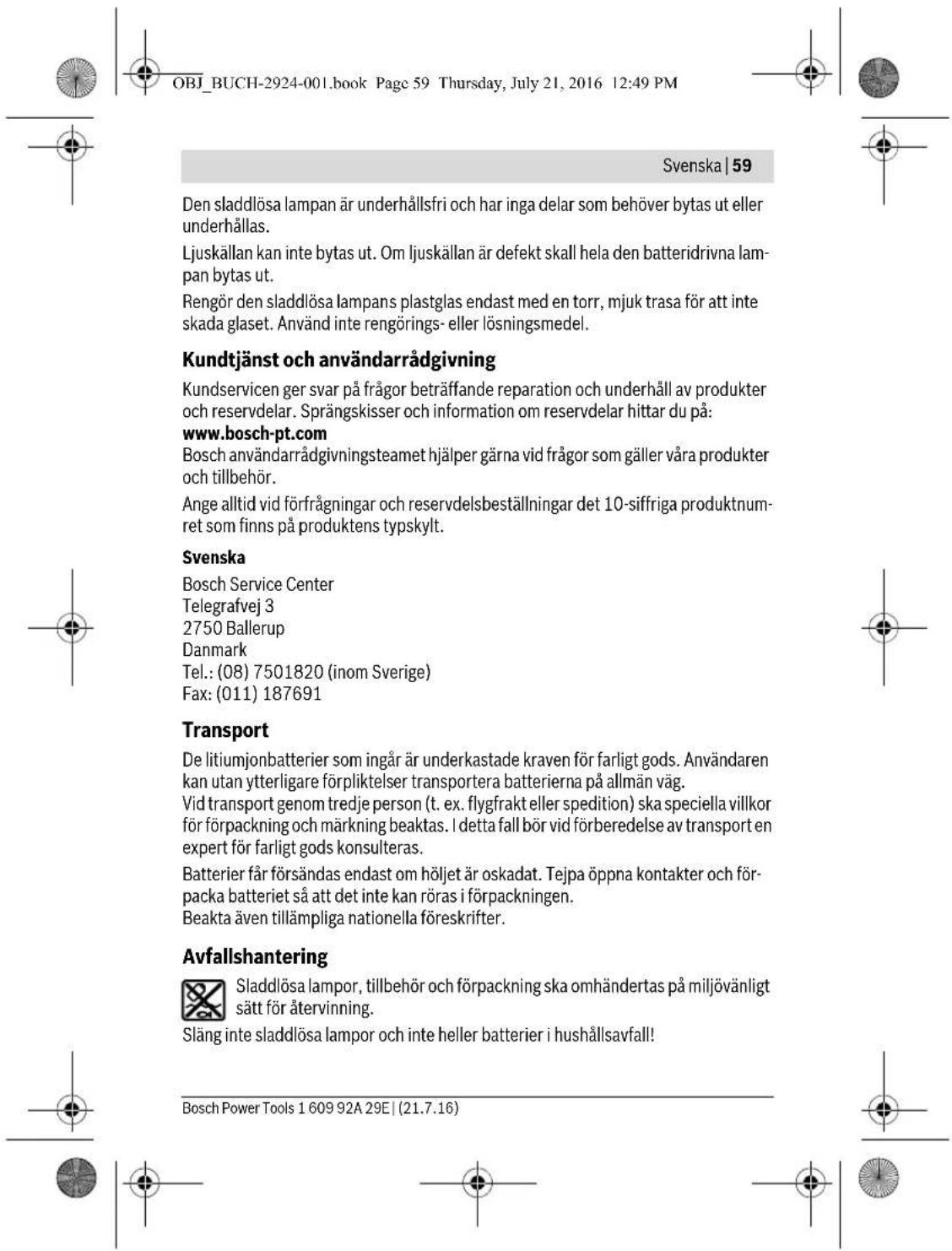 BOSCH GOP 12V28 Professional - Opplading av batteriet (se bilde A) - 10