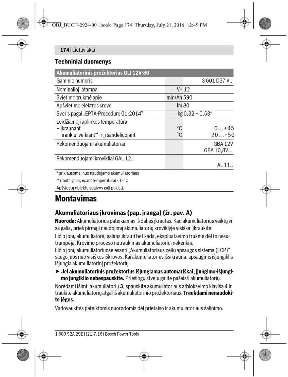 BOSCH GOP 12V28 Professional - Akumulatori un baterijas - 5