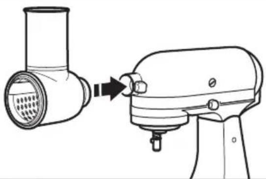 KITCHENAID KSMVSA - USING THE STAND MIXER ATTACHMENT - 5
