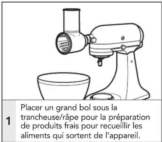 KITCHENAID KSMVSA - UTILISER L'ACCESSOIRE DU BATTEUR SUR SOCLE - 1