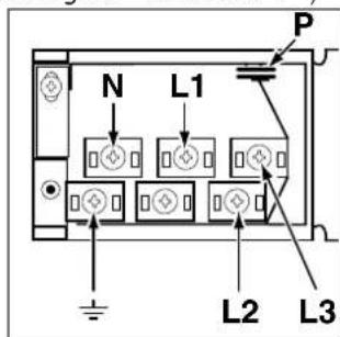 INDESIT I6VMH2A.1(W)NL - Montage du cordon d'alimentation - 4