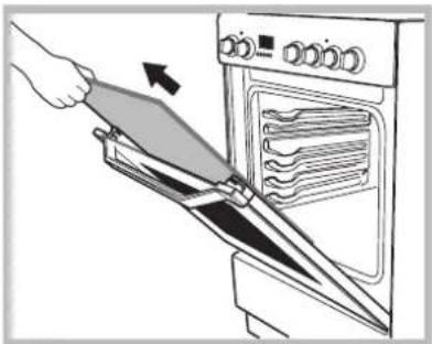 INDESIT I6VMH2A.1(W)NL - Démontage et remontage de la porte du four : - 5