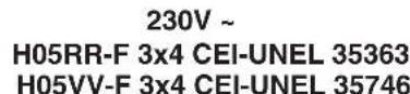 INDESIT I6VMH2A.1(W)NL - Montage du cordon d'alimentation - 2