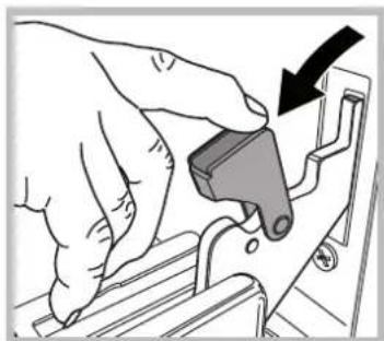 INDESIT I6VMH2A.1(W)NL - Démontage et remontage de la porte du four : - 2