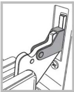 INDESIT I6VMH2A.1(W)NL - Removing and fitting the oven door: - 1