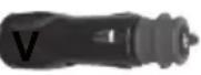 DOMETIC Coolfun CK 40D - Konektor prípojného kábla - 1