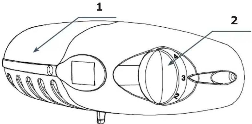 AMICA KGC 15631 R - Appliance controls - 1