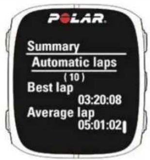 POLAR M430 - RÉSUMÉ DE L'ENTRAJINEMENT APRès L'ENTRAJINEMENT - 11