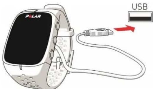 POLAR M430 - OPTION A: CONFIGURATION AVEC UN DISPOSITIF MOBILE ET L'APPLICATION POLA FLOW - 1