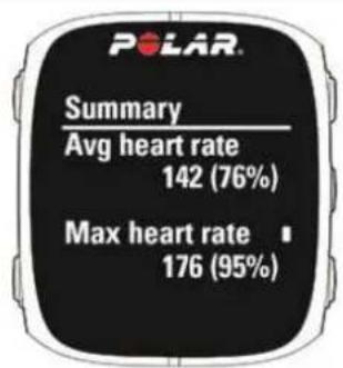 POLAR M430 - RÉSUMÉ DE L'ENTRAJINEMENT APRès L'ENTRAJINEMENT - 5