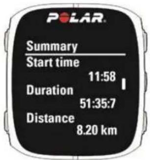 POLAR M430 - RÉSUMÉ DE L'ENTRAJINEMENT APRès L'ENTRAJINEMENT - 2