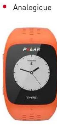 POLAR M430 - VUE DE LA MONTRE - 4