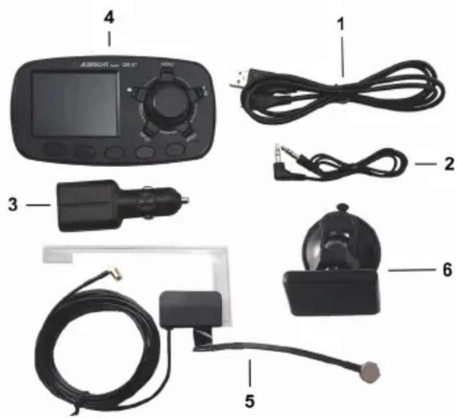 ALBRECHT DR 57 - Unité principale et accessoires : - 1