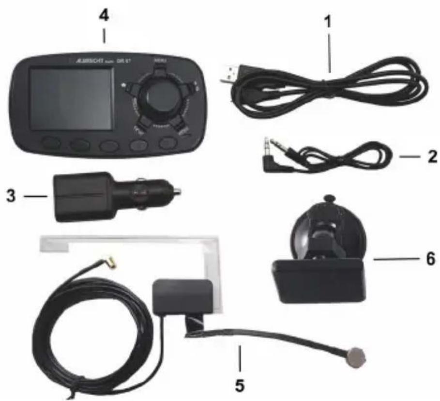 ALBRECHT DR 57 - Main Unit and Accessories: - 1