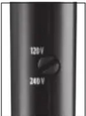 REMINGTON On the Go Compact Dryer 2000 D1500 - Kaksoisjännitteen valitsintoiminto - 1