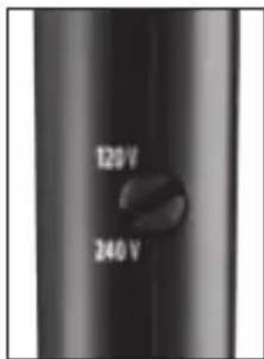 REMINGTON On the Go Compact Dryer 2000 D1500 - Функця поемикача Hanpyrgn - 1