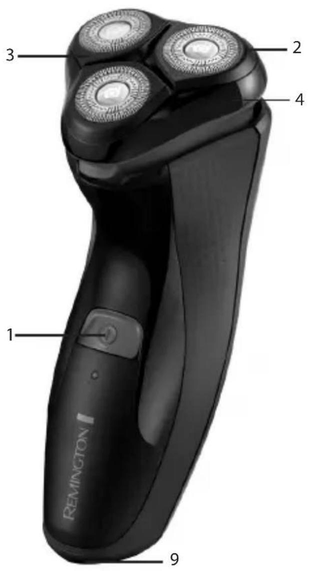 REMINGTON PowerSeries Aqua PR1370 - WARNING - TO REDUCE THE RISK OF BURNS, ELECTROCUTION, FIRE OR INJURY TO PERSONS: - 1