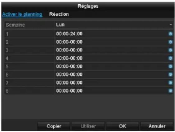 ABUS TVVR33004 - Activier le planning - 1