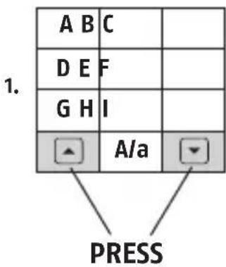 ABUS CFT3000W - Alfabet/Aantallen - 1