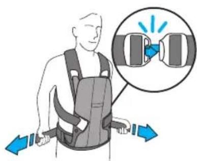 BabyBjörn Baby Carrier We - Igy helyezze gyermekét a babahordozóba - 3