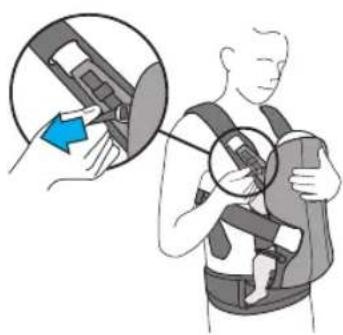 BabyBjörn Baby Carrier We - Igy helyezze gyermekét a babahordozóba - 5