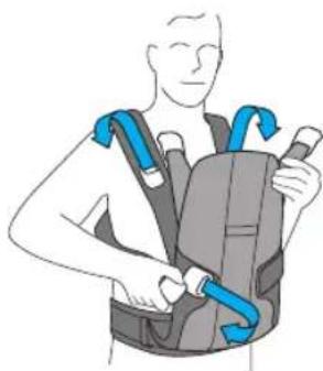 BabyBjörn Baby Carrier One Air - Uw kind in de draagzak plaatsen - 2