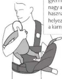 BabyBjörn Baby Carrier One Air - Igy helyezze gyermekét a babahordozóba - 3