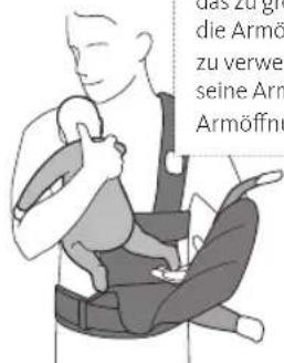 BabyBjörn Baby Carrier One Air - So setzen Sie Ihr Kind in die Babytrage - 3