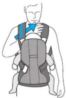 BabyBjörn Baby Carrier One Air - 怎樣把寶寶摺到背上 - 2