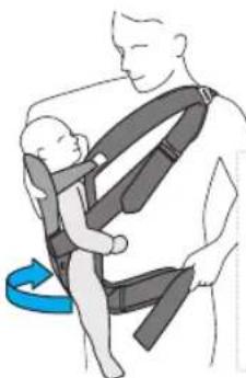 BabyBjörn Baby Carrier One Air - Jak nosit dǐte na zádech - 4
