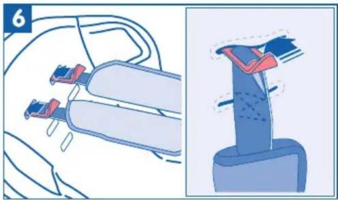 BEBE CONFORT Iséos Isofix - GURTHÖHENANPASSUNG - 2