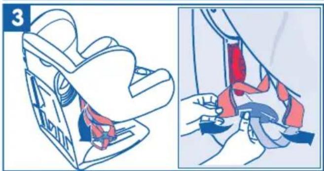 BEBE CONFORT Iséos Isofix - GURTHÖHENANPASSUNG - 4