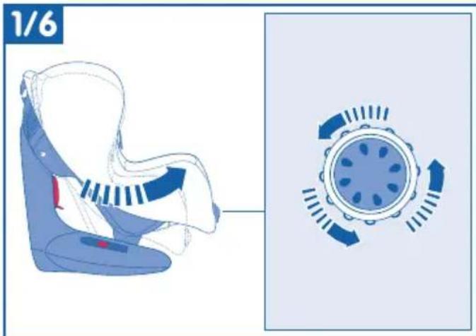 BEBE CONFORT Iséos Isofix - SITZEINBAU MIT FAHRZEUGGURT - 1