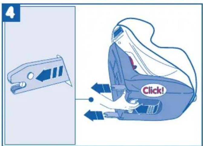 BEBE CONFORT Iséos Isofix - VORBEREITUNG DES ISOFIX-SITZEINBAUS - 4