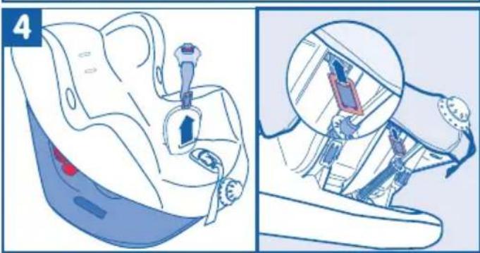 BEBE CONFORT Iséos Isofix - ABNEHMEN DES BEZUGS - 4