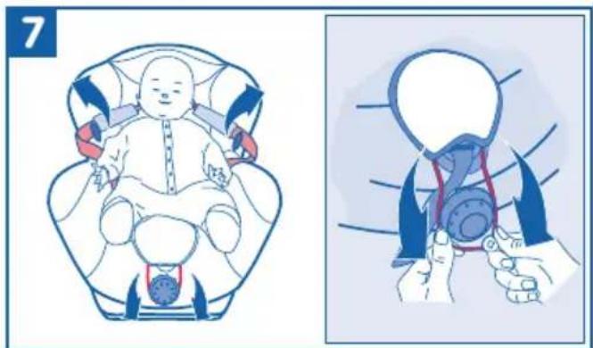 BEBE CONFORT Iséos Isofix - HERAUSNEHMEN DES KINDES AUS DEM SITZ - 1